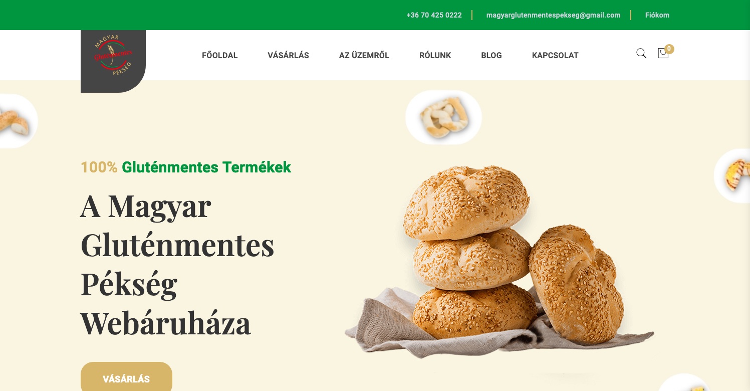 Magyar Gluténmentes Pékség